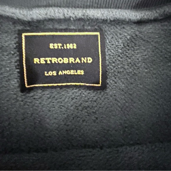 Original Retro Brand Charcoal Gray
AC/DC Cropped Sweatshirt - Picture 5 of 6